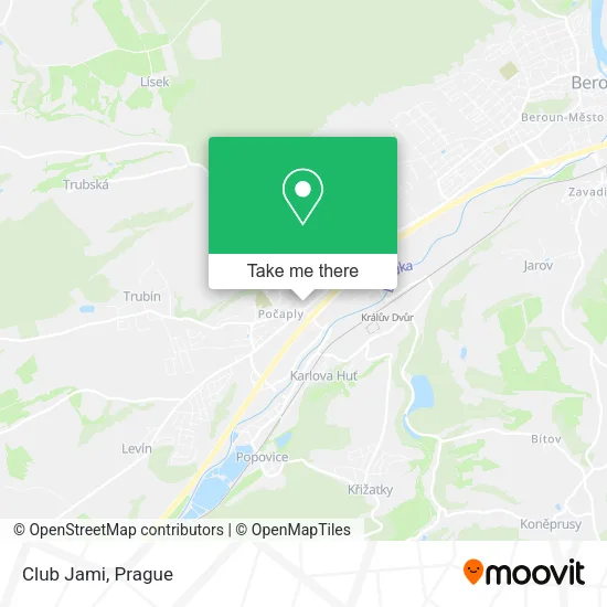 Club Jami map