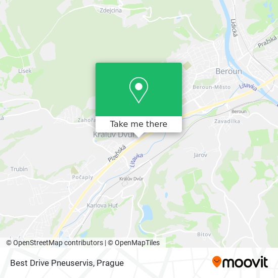 Best Drive Pneuservis map