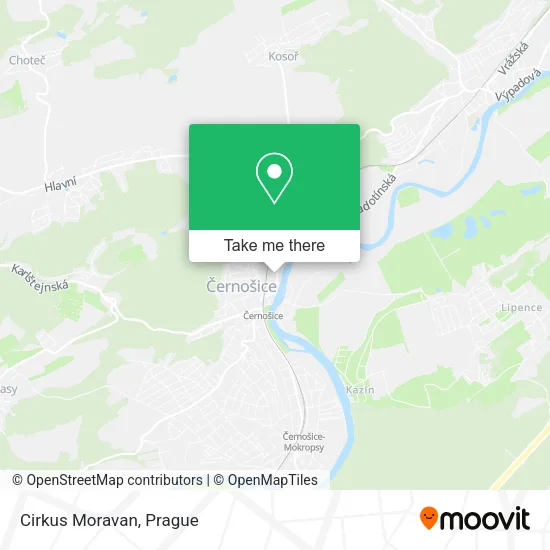 Карта Cirkus Moravan