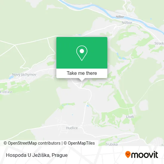 Карта Hospoda U Ježíška