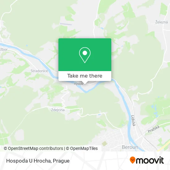 Карта Hospoda U Hrocha