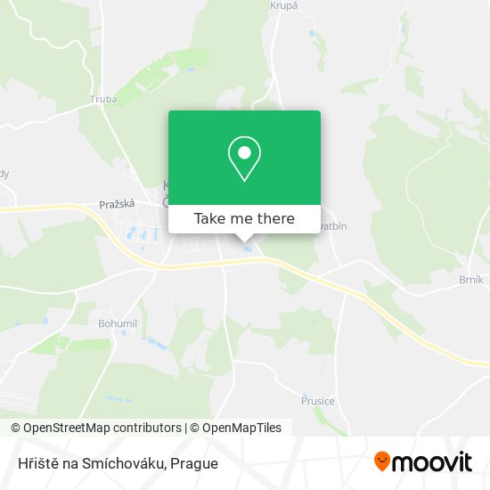 Hřiště na Smíchováku map