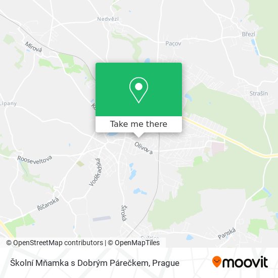 Školní Mňamka s Dobrým Párečkem map