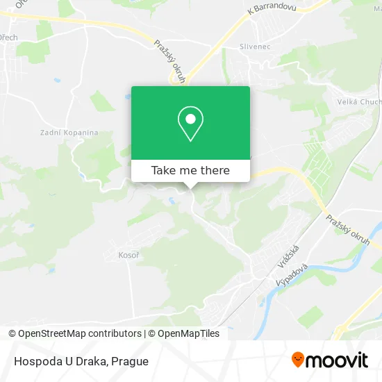 Карта Hospoda U Draka