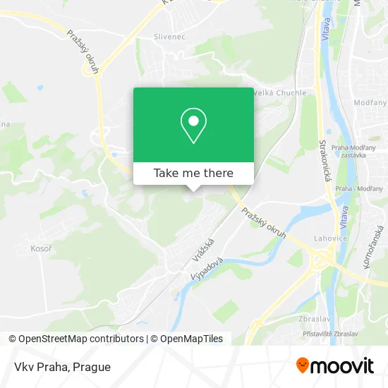 Карта Vkv Praha