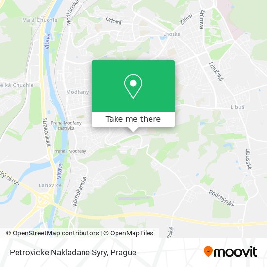 Petrovické Nakládané Sýry map