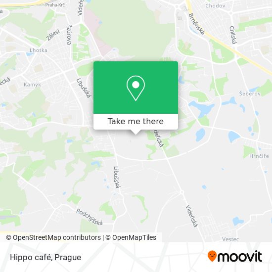 Hippo café map