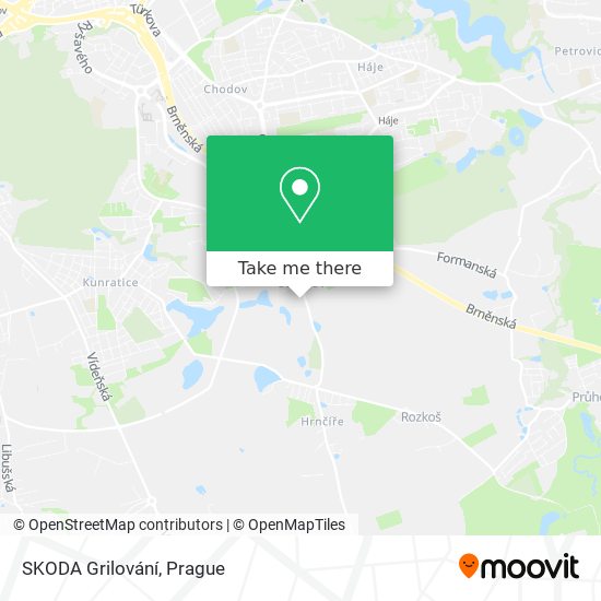 SKODA Grilování map