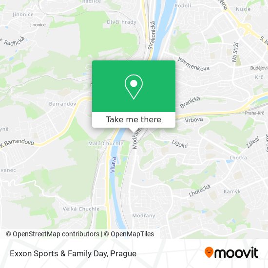 Exxon Sports & Family Day map