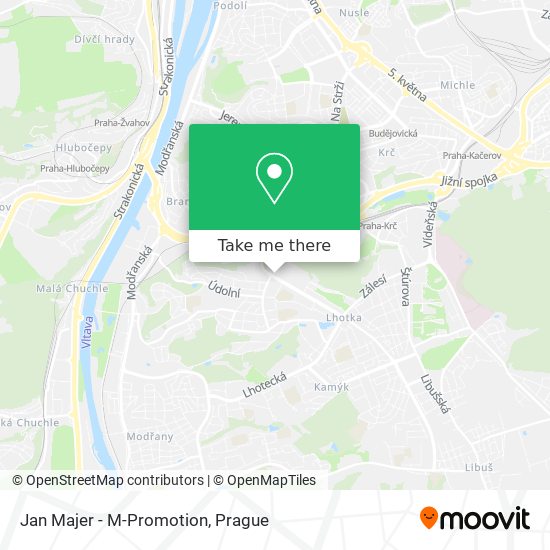 Jan Majer - M-Promotion map