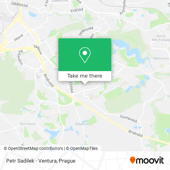 Карта Petr Sadilek - Ventura
