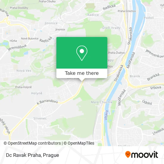 Карта Dc Ravak Praha