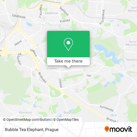 Bubble Tea Elephant map