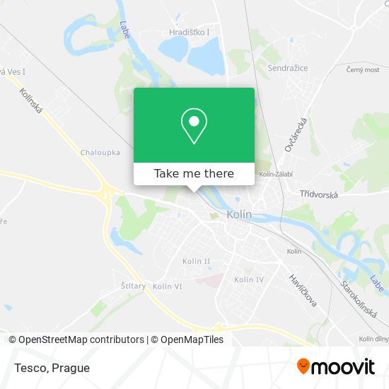 Tesco map