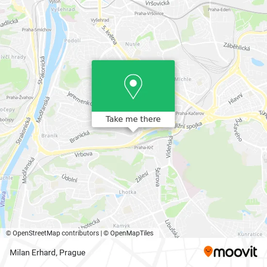 Карта Milan Erhard