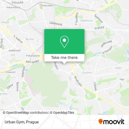 Карта Urban Gym