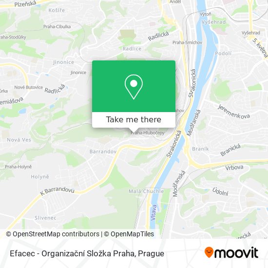 Efacec - Organizační Složka Praha map