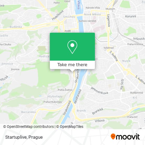 Startuplive map