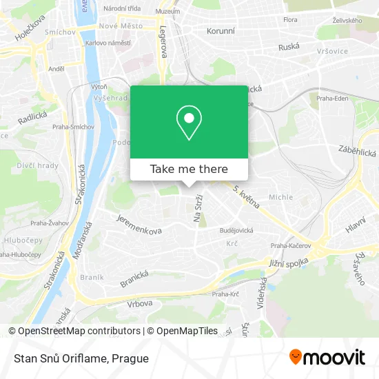 Карта Stan Snů Oriflame