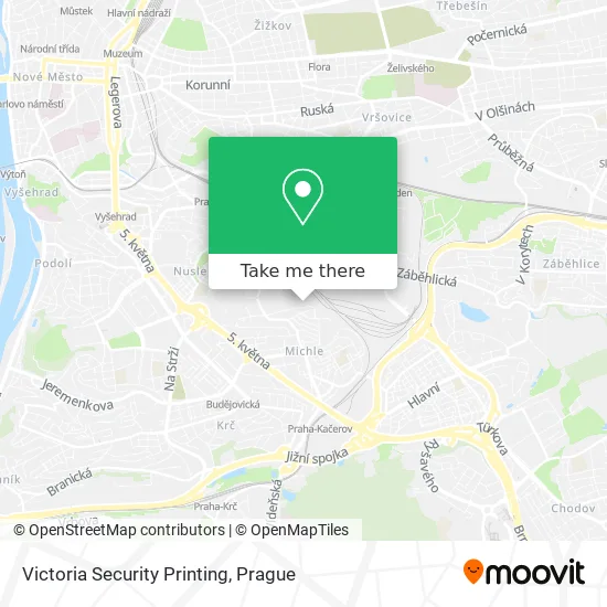 Карта Victoria Security Printing