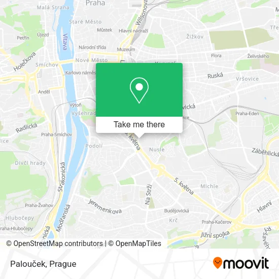 Карта Palouček