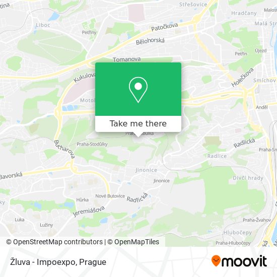 Žluva - Impoexpo map