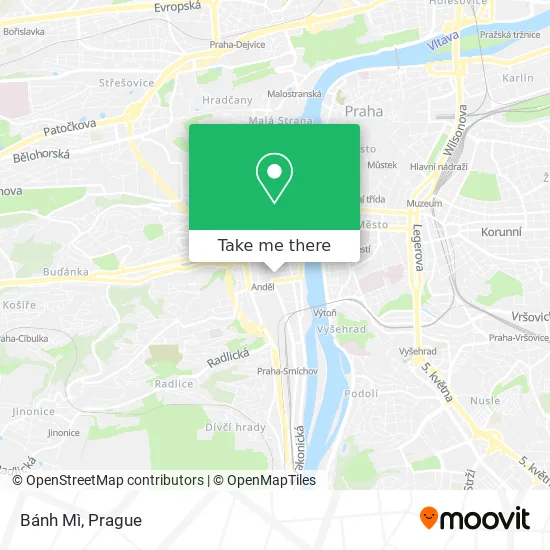 Карта Bánh Mì