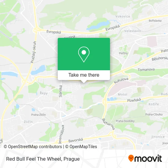 Карта Red Bull Feel The Wheel