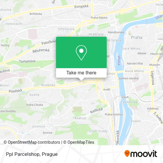 Карта Ppl Parcelshop
