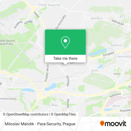 Карта Miloslav Mandík - Para-Security