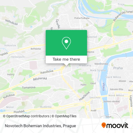 Карта Novotech Bohemian Industries