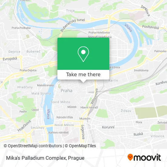 Карта Mika's Palladium Complex