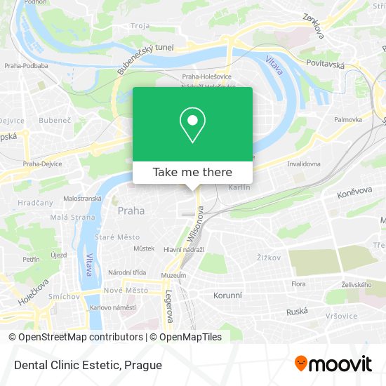 Dental Clinic Estetic map