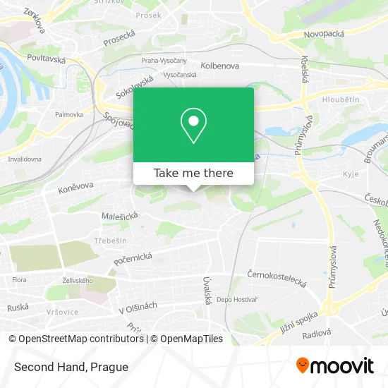 Карта Second Hand