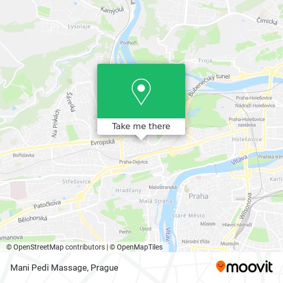 Карта Mani Pedi Massage