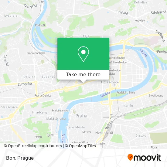 Карта Bon