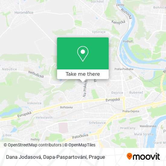 Dana Jodasová, Dapa-Paspartování map