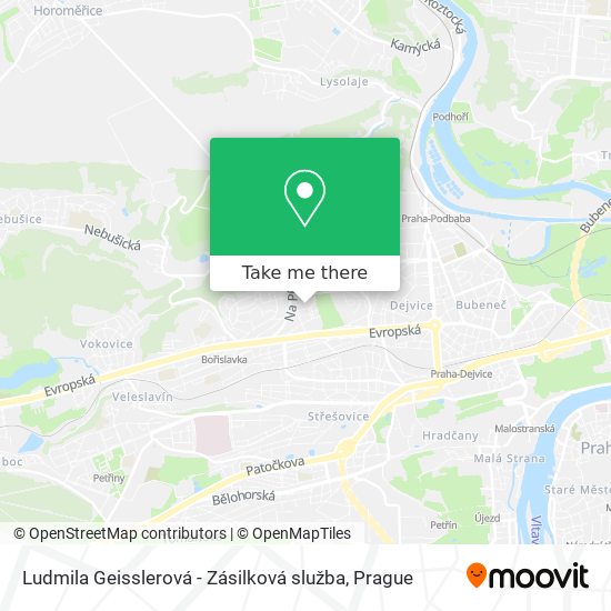 Ludmila Geisslerová - Zásilková služba map