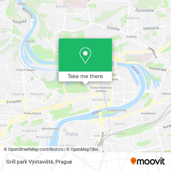 Grill park Výstaviště map