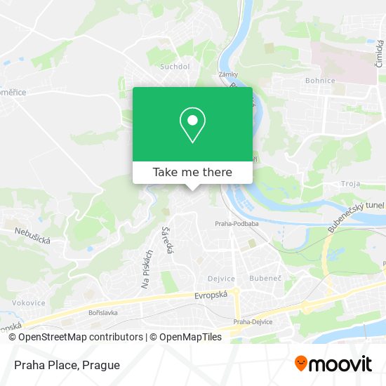 Praha Place map