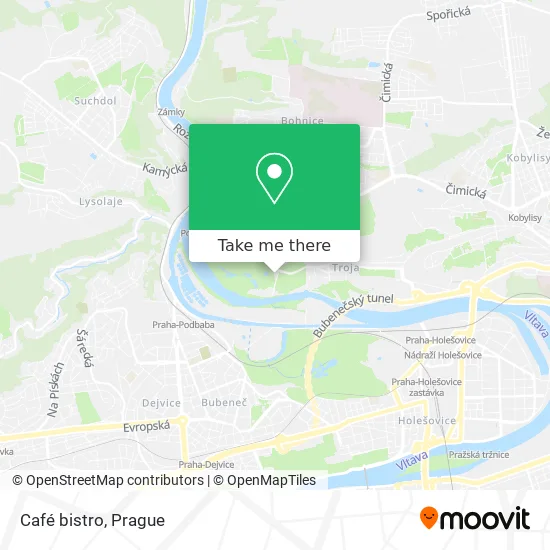 Карта Café bistro