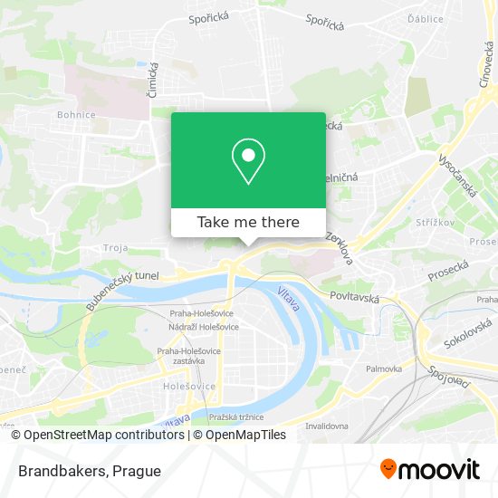 Brandbakers map