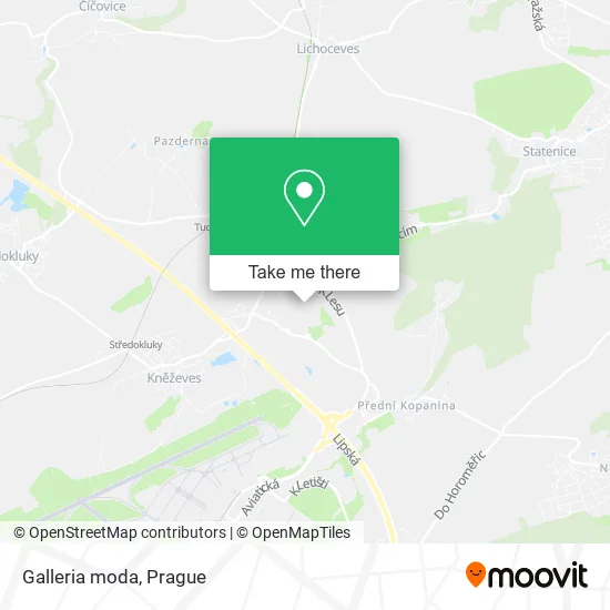 Карта Galleria moda