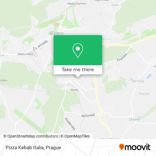 Pizza Kebab Italia map
