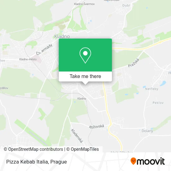Карта Pizza Kebab Italia