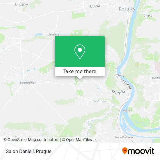 Карта Salon Daniell