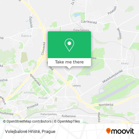 Volejbalové Hřiště map