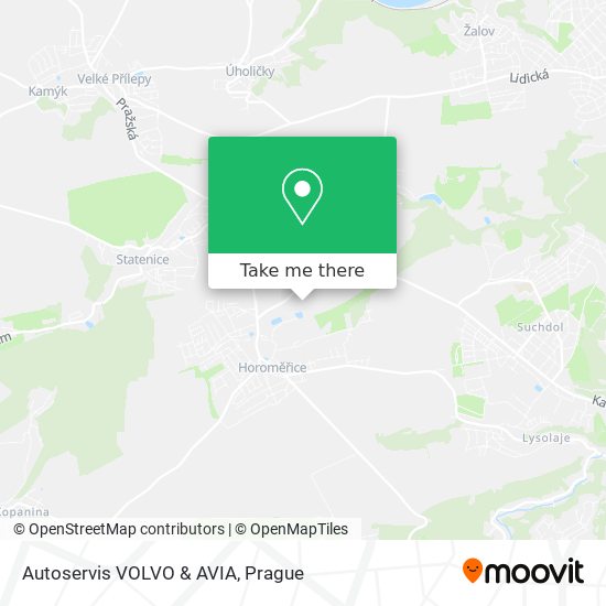 Карта Autoservis VOLVO & AVIA