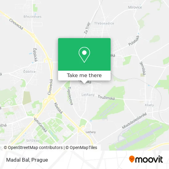 Карта Madal Bal