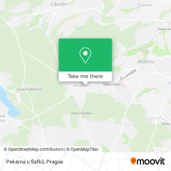 Pekárna u Šafků map